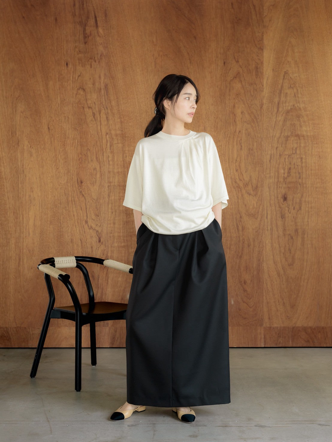 PRE ORDER】Rosine / Artémis half sleeve sweater – deres.online