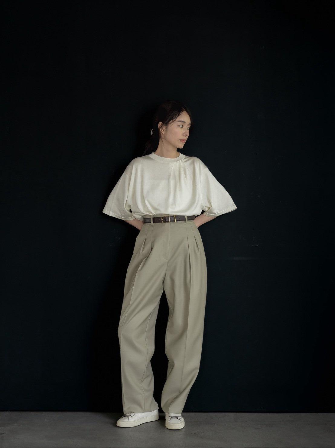 PRE ORDER】Rosine / Artémis half sleeve sweater – deres.online