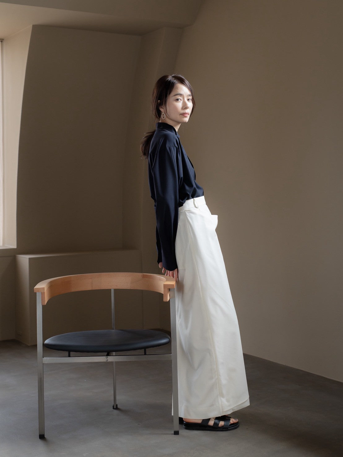 【PRE ORDER】Floren / floating wrap skirt