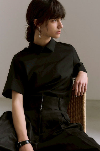 【PRE ORDER】Blanche / sheer frame shirt