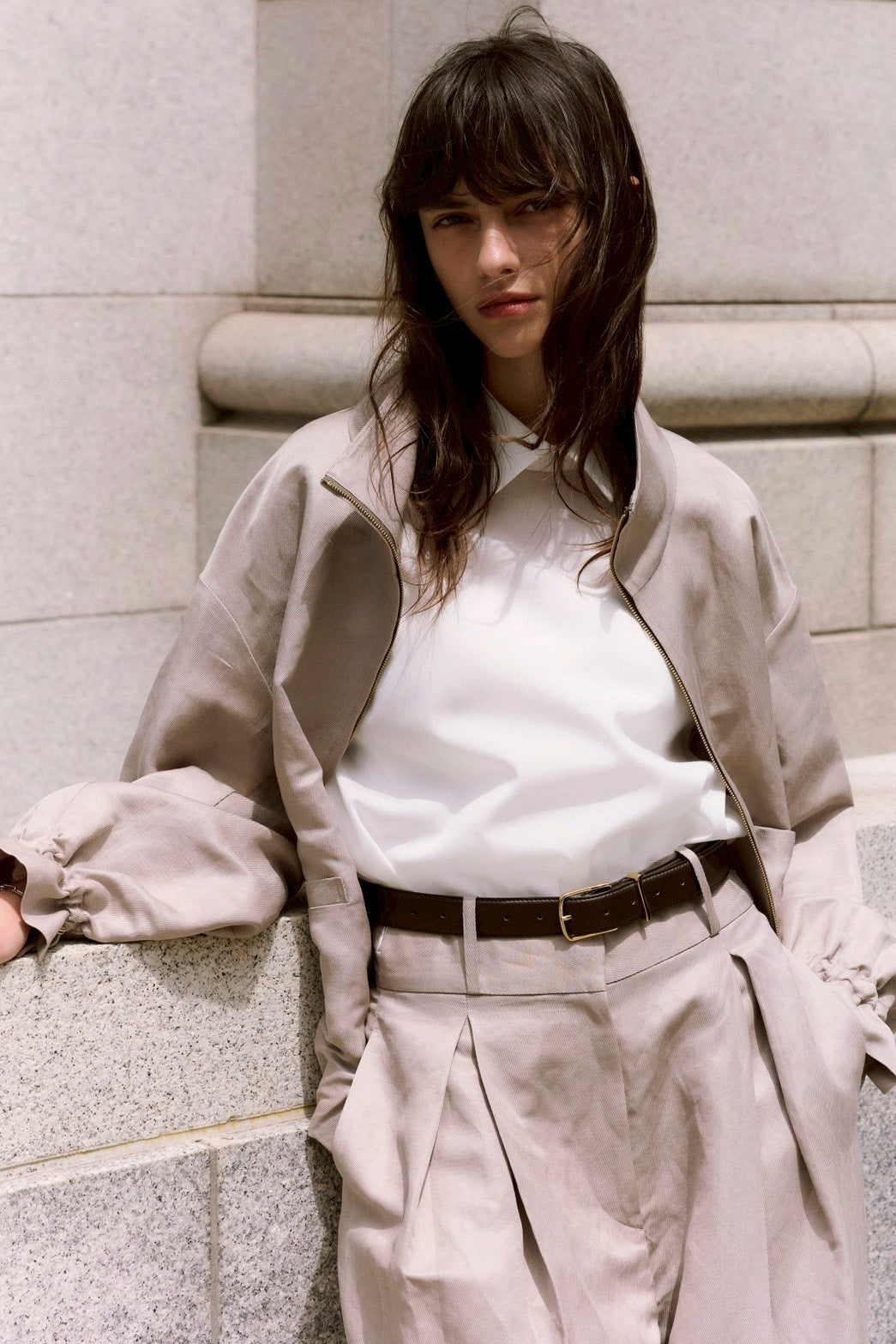 【PRE ORDER】Blanche / sheer frame shirt