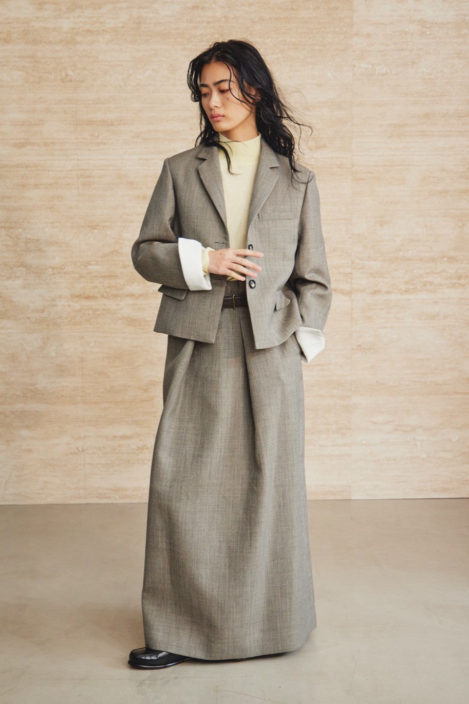 【PRE ORDER】Hollis/settled flow skirt