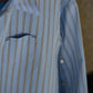 Mia / deres thomas mason 6way sleeve shirt  (STRIPE/ INDIGO / CLEAR BLUE)