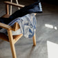 Mia / deres thomas mason 6way sleeve shirt  (STRIPE/ INDIGO / CLEAR BLUE)
