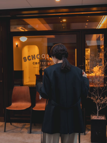 【予約販売】Blair / all-around jacket （BLACK）