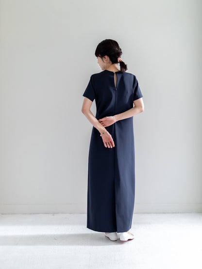 Fabiana / draping dress（perl/midnight/noir）