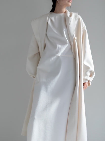【予約販売】Fabiana / draping dress（perl/midnight/noir）