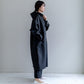 【予約販売】Irene / switch neck feather long coat（perl/midnight/noir）