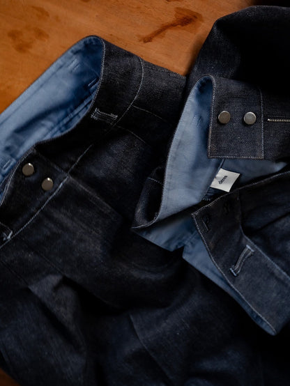 Irving / first denim pants(INDIGO)