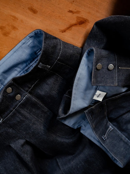【予約販売】Simone / first denim skirt(INDIGO)