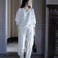 Odessa/back belt pants
