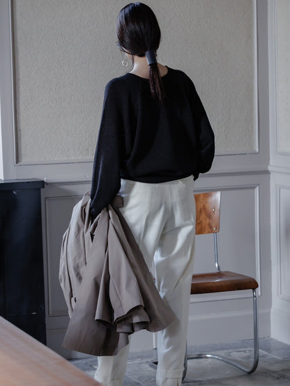 Odessa/back belt pants