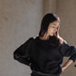 【PRE ORDER】 Kristy/paper cotton sweater