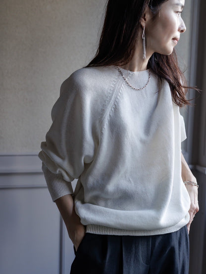 Kristy/paper cotton sweater