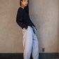 Odessa/back belt pants