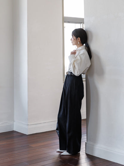 Lily/silk denim pants