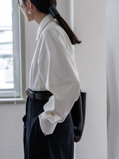 Alex/silk denim shirt