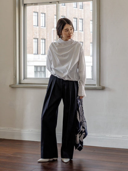 Lily/silk denim pants