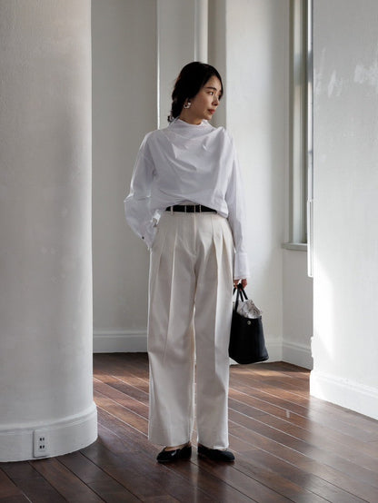 Lily/silk denim pants