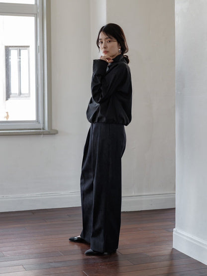 Lily/silk denim pants