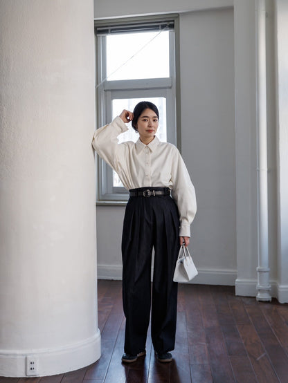 Lily/silk denim pants