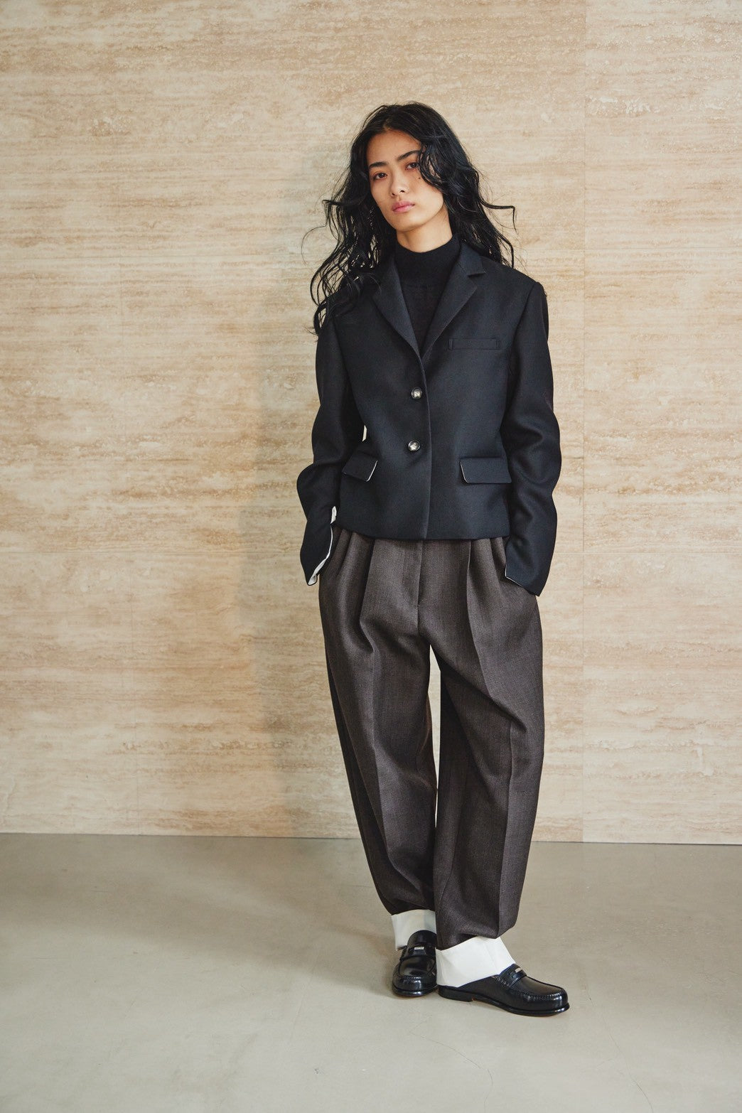 【PRE ORDER】Phoenix/shifting line trousers
