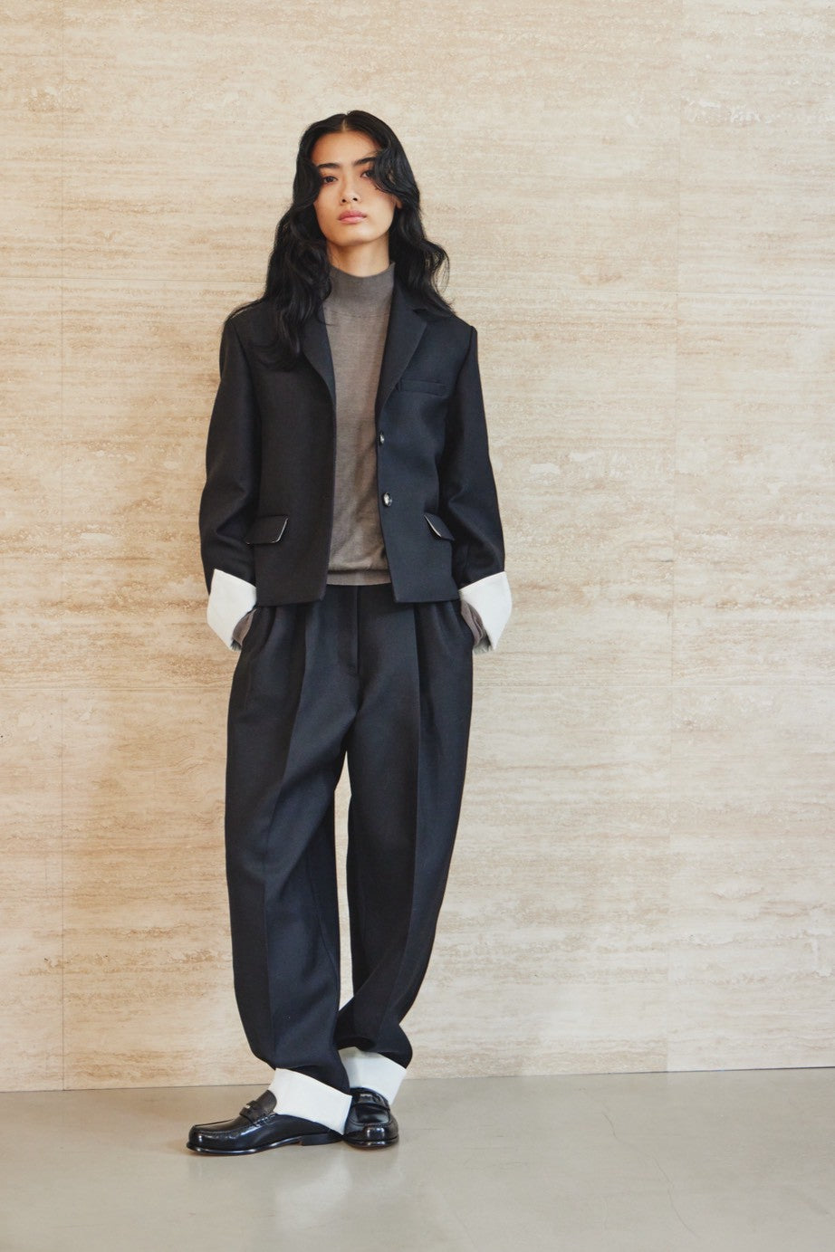 【PRE ORDER】Phoenix/shifting line trousers