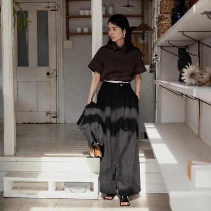 Sage / floating linen pants (sand/carbon/cloud)
