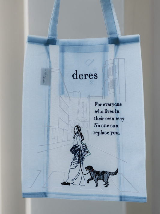 【ORDER】Kona / deres original sheer bag【Brigitte Tanaka】