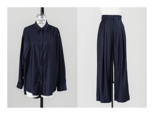 【PRE ORDER】Set of 2 items　Prince / flow shirt  ＆ Hazel / stem pants(special edition)