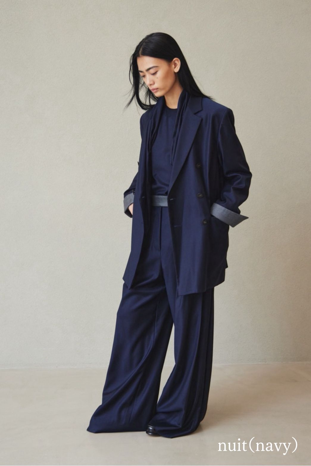 【PRE ORDER】Blessing/balanced line trousers