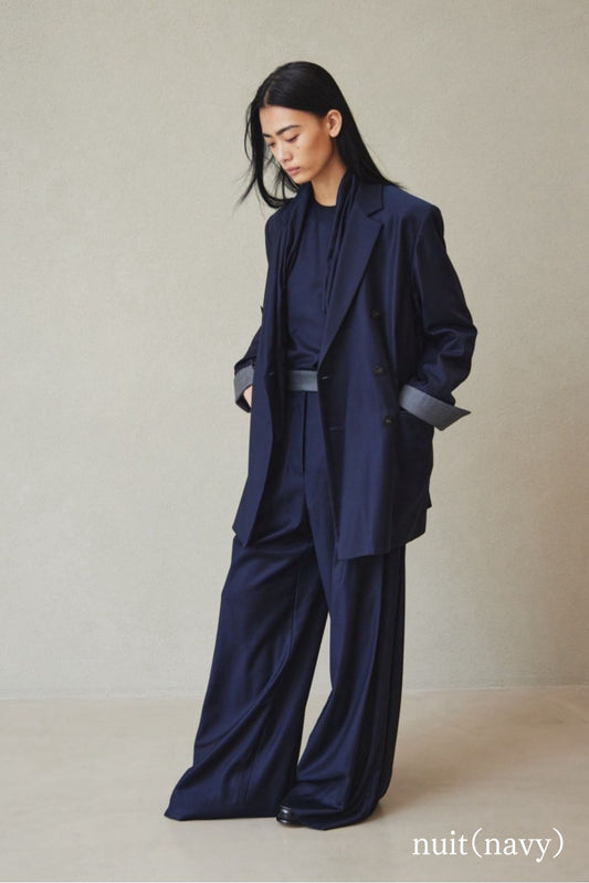 【PRE ORDER】Blessing/balanced line trousers