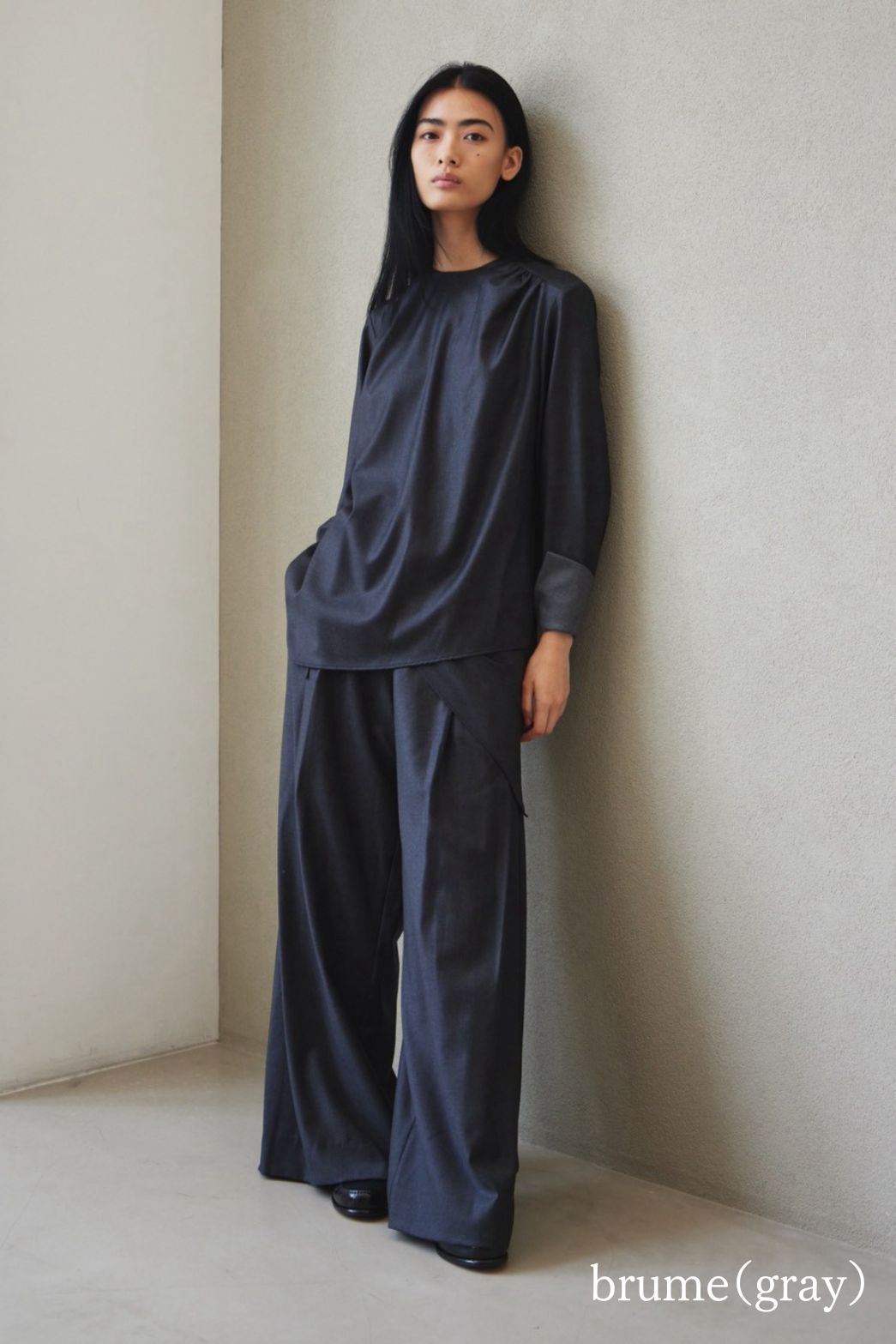 【PRE ORDER】Blessing/balanced line trousers