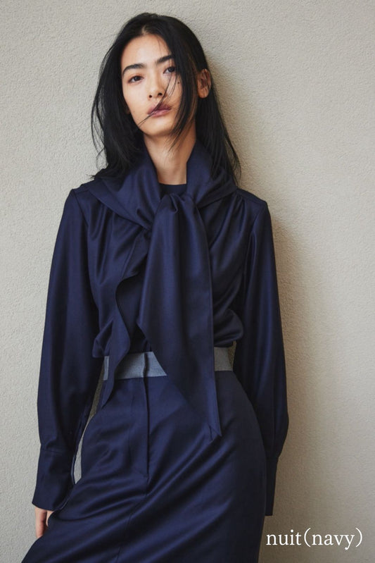 【PRE ORDER】Maven/soft structure blouse