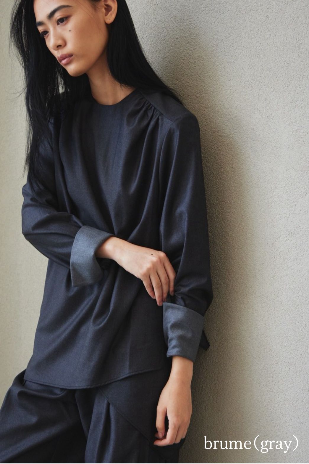 【PRE ORDER】Maven/soft structure blouse