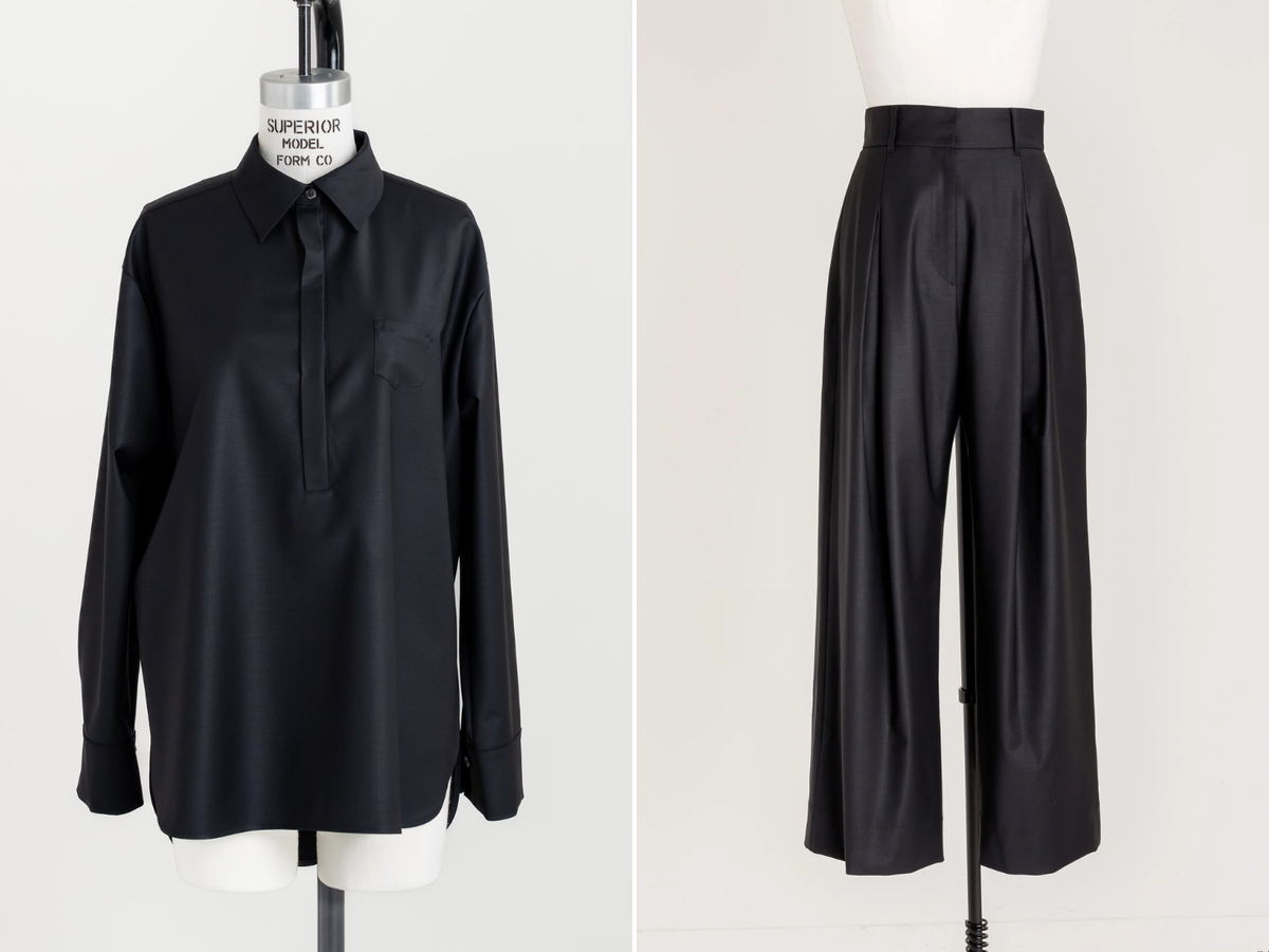 【PRE ORDER】Set of 2 items　Étoile/Étoile shirt ＆ Hazel/stem pants