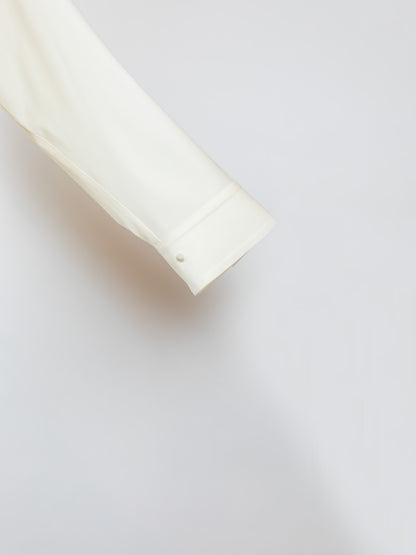 Yvette /secret heart shirt  jacket-Écru