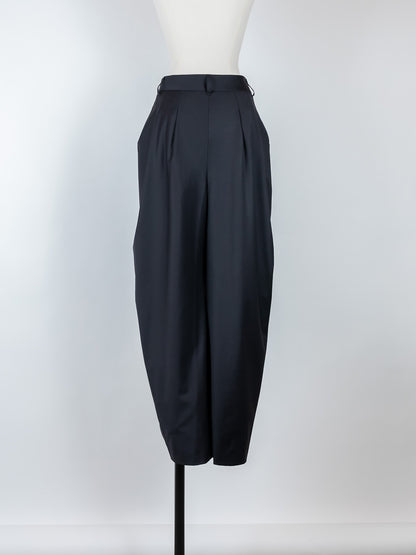 【予約販売】Sophia /drape pants-Black