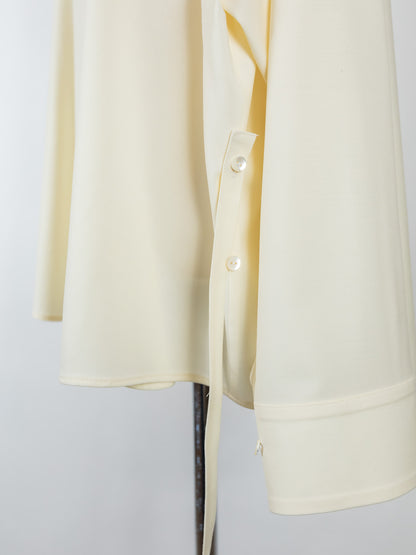 Yvette /secret heart shirt  jacket-Écru