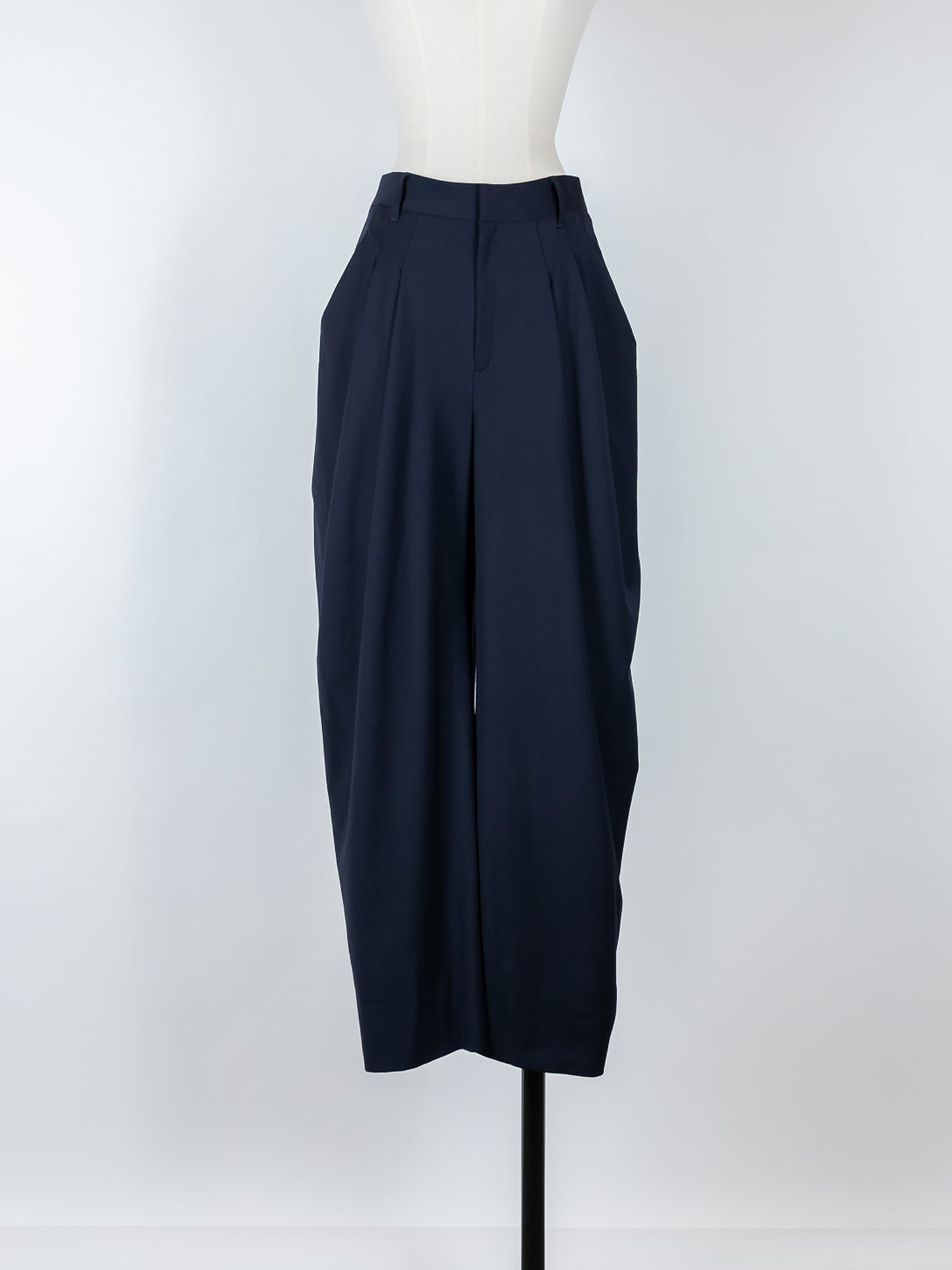 Sophia /drape pants-Navy(Salon Only)