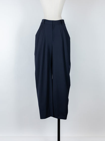 Sophia /drape pants-Navy(Salon Only)