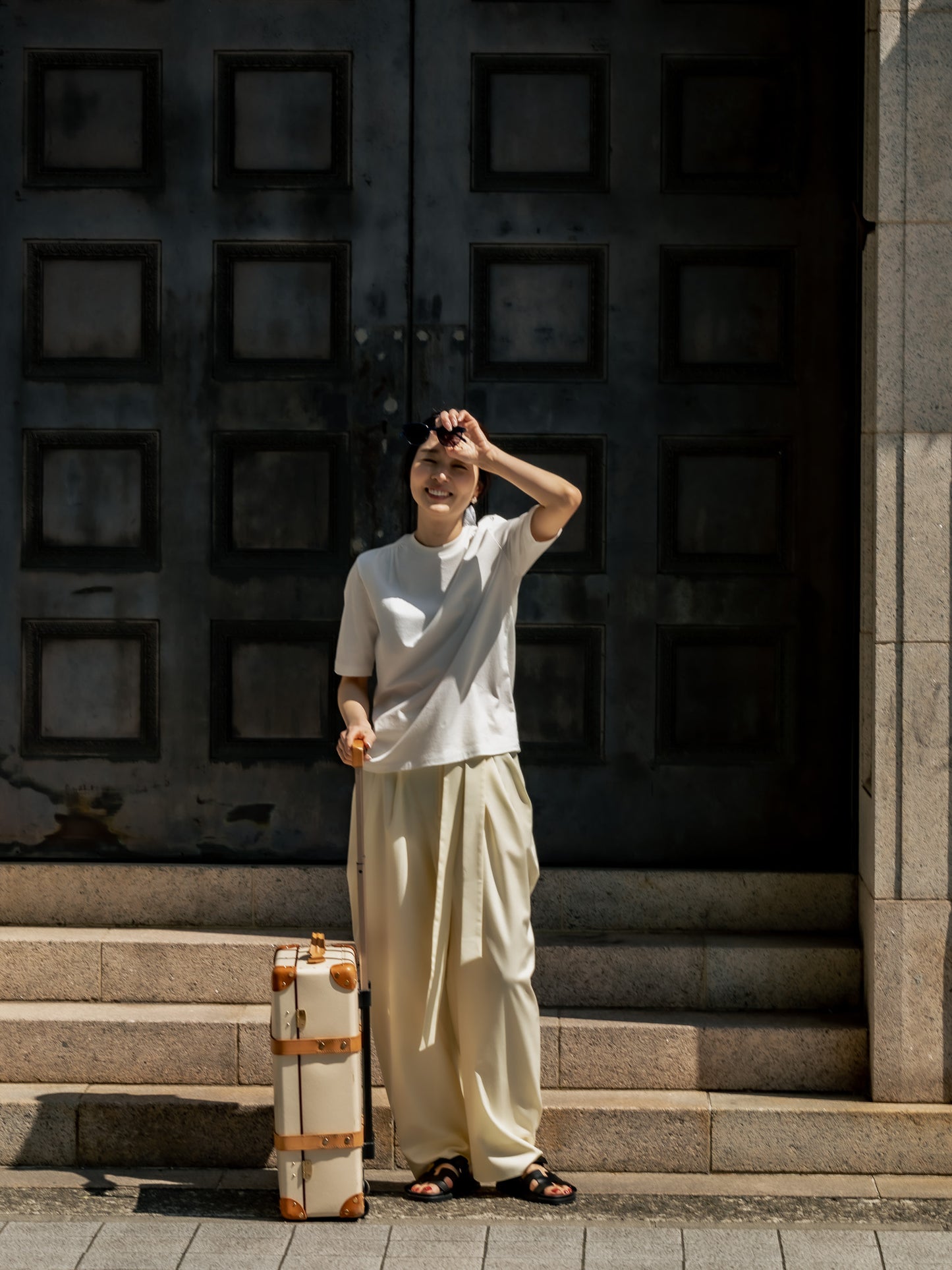 [Pre-order] Pamela /dress up T-shirt - White