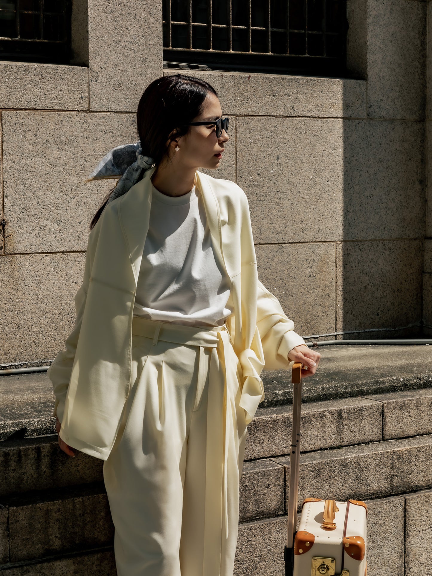 [Pre-order] Pamela /dress up T-shirt - White