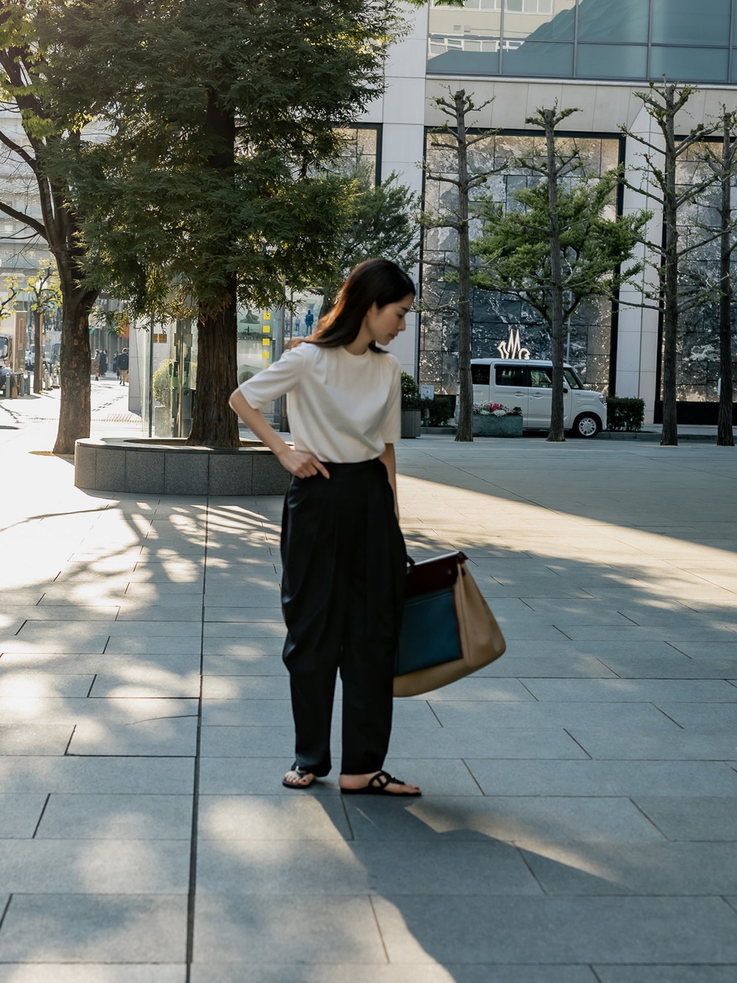 [Pre-order] Pamela /dress up T-shirt - White