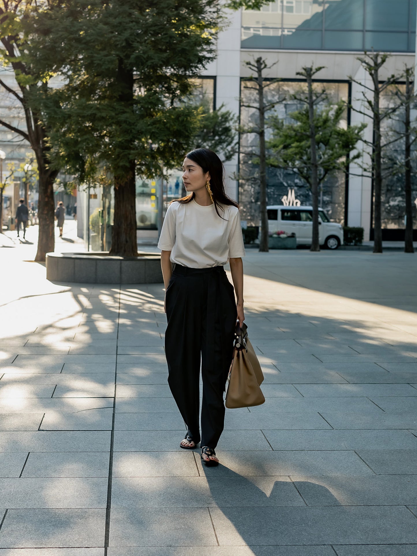 [Pre-order] Pamela /dress up T-shirt - White