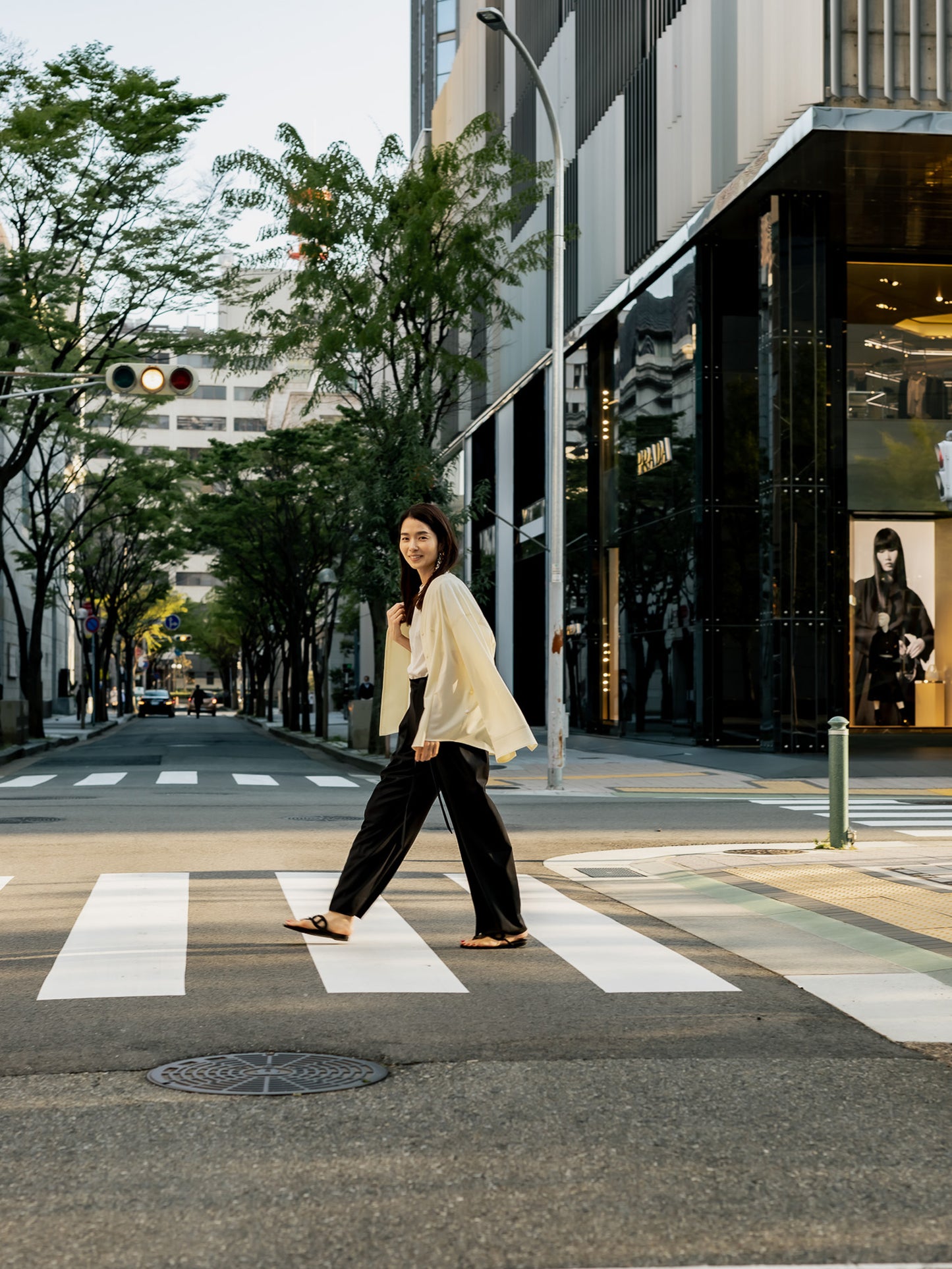 Yvette /secret heart shirt jacket-Écru