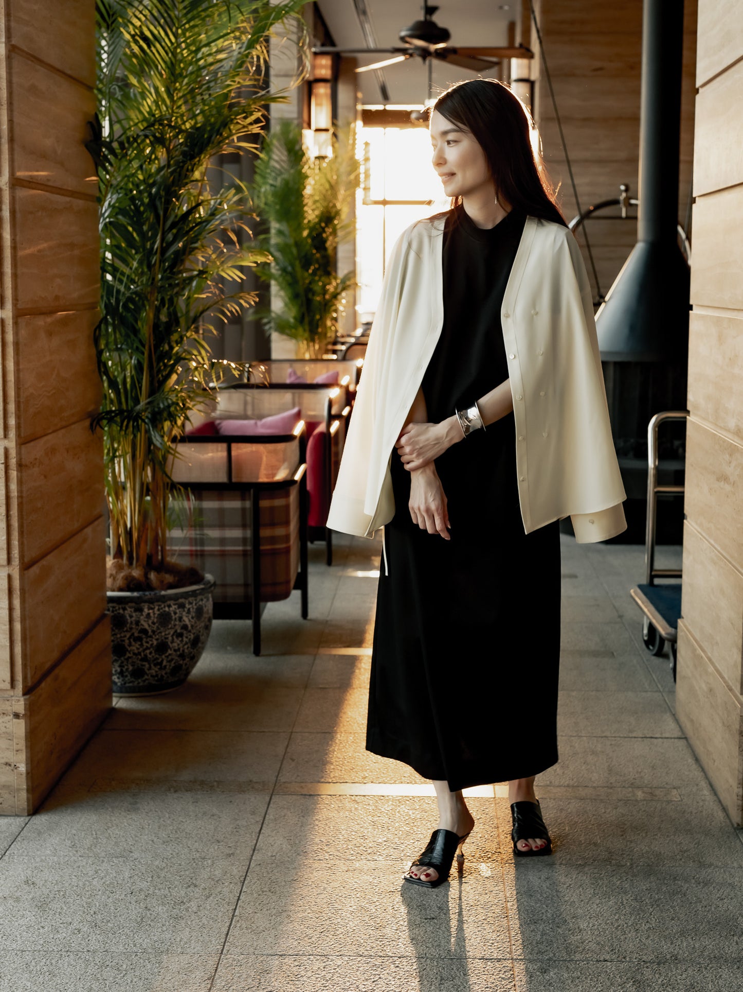 [Pre-order] Lydia /relax dress -Black