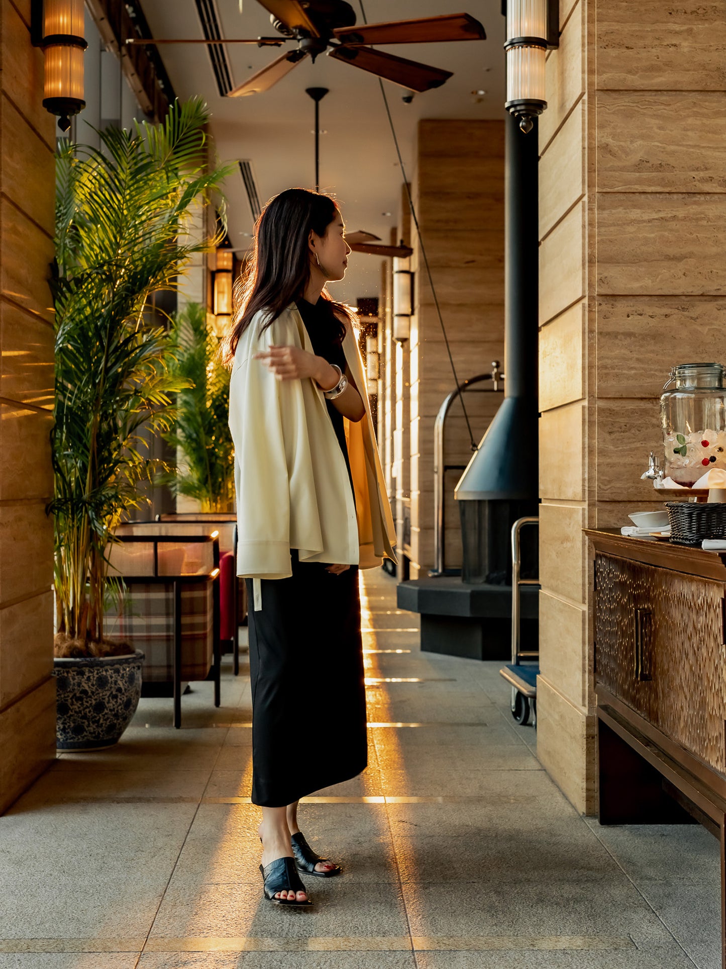 [Pre-order] Lydia /relax dress -Black