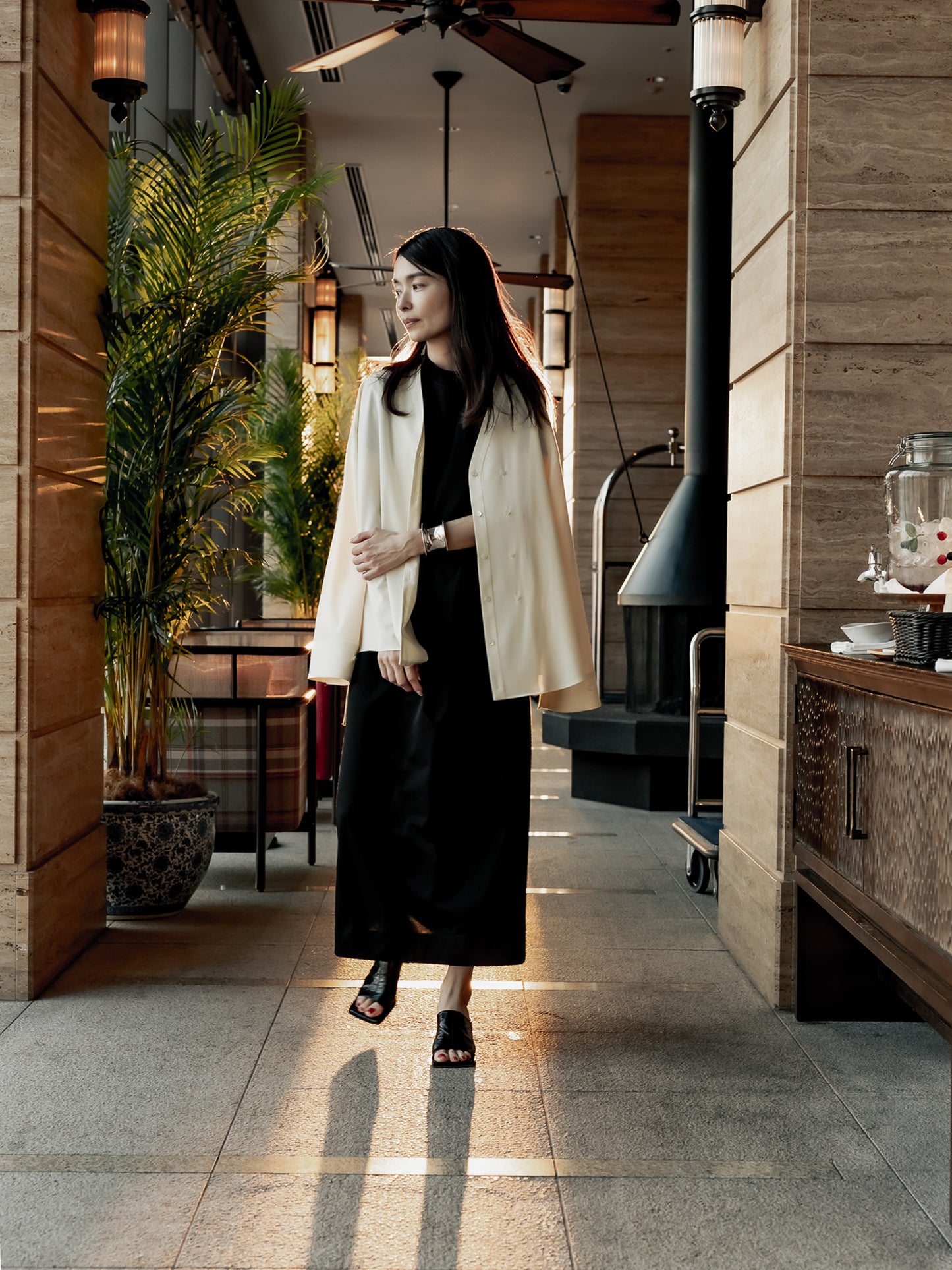 [Pre-order] Lydia /relax dress -Black