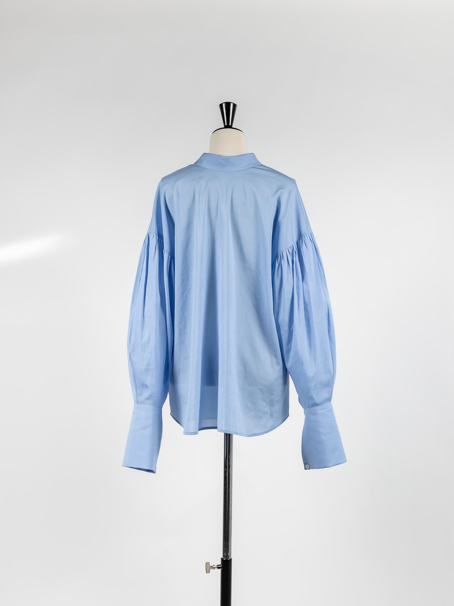 Allison / Sheer Dual Blouse - Frosty Blue